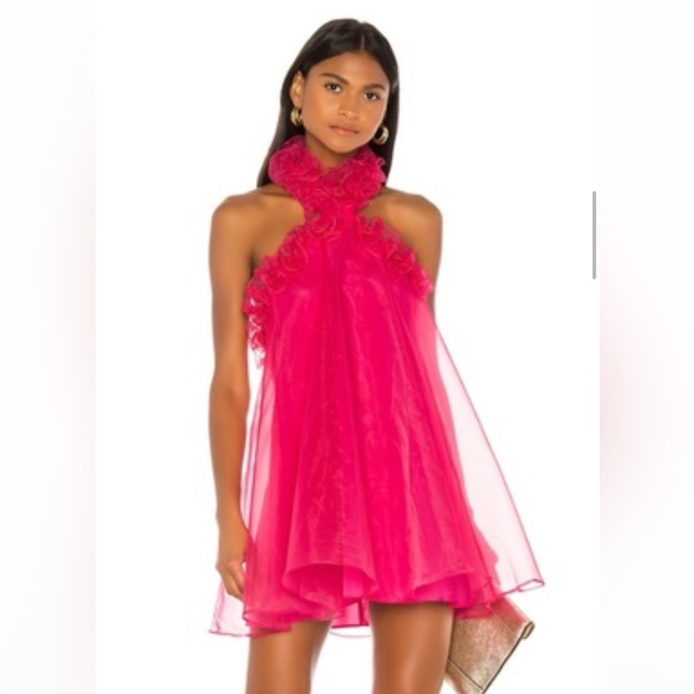 Lovers and friends capri pink high neck dress— worn once